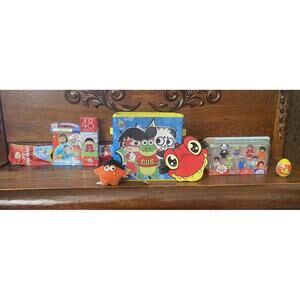 Ryans World Toy Review Easter Basket, Figurine Play Set, Mask, Art Toy Gift Set